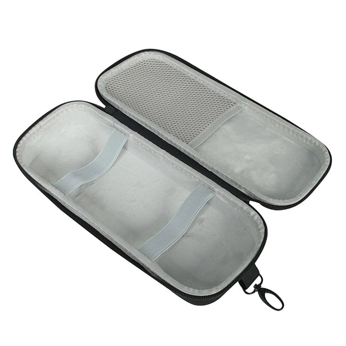 for JBL PartyBox On-The-Go Shockproof Hard EVA Storage Bag Carrying Box with Microphone Bag - Grey - 5