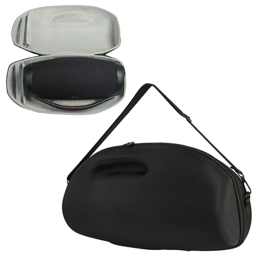 For JBL Boombox 2 / 3 Hard EVA Storage Speaker Case Handbag Dustproof Portable Carrying Box with Strap - 1