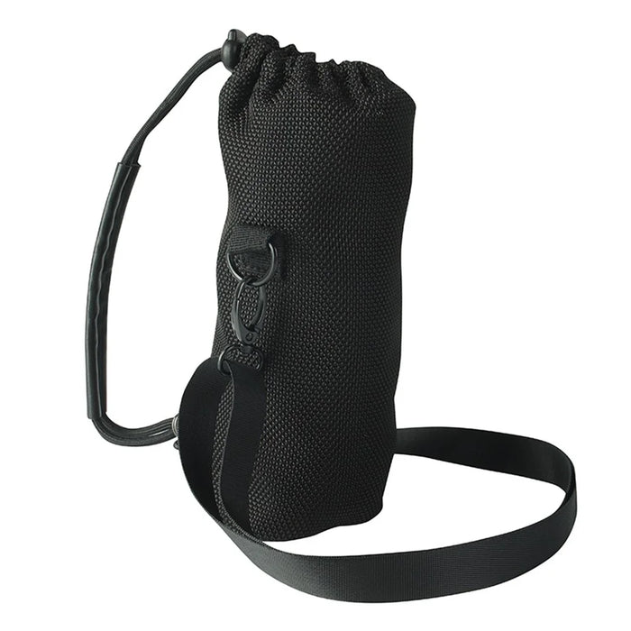 Compatible with JBL Flip 3 / 4 / 5 / 6 Portable Bluetooth-compatible Speaker Mesh Bag Cover Drawstring Design Travel Carry Pouch with Strap - 2