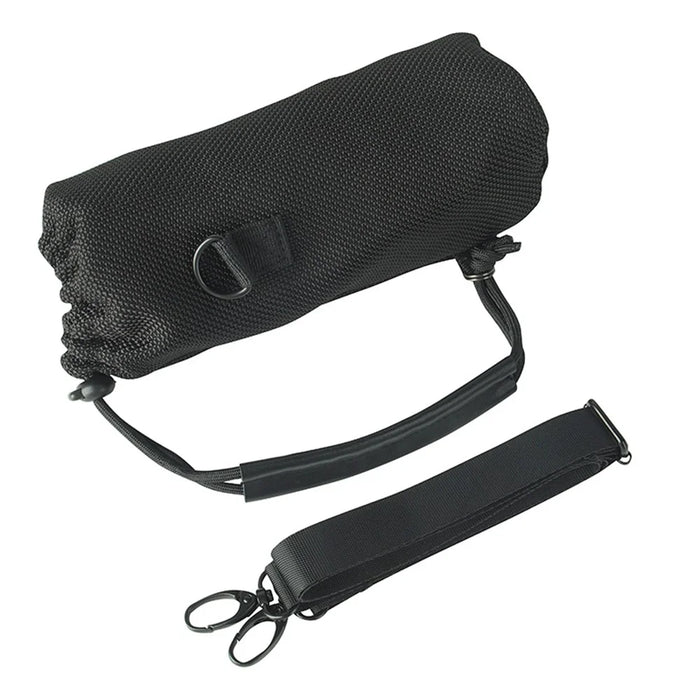 Compatible with JBL Flip 3 / 4 / 5 / 6 Portable Bluetooth-compatible Speaker Mesh Bag Cover Drawstring Design Travel Carry Pouch with Strap - 5