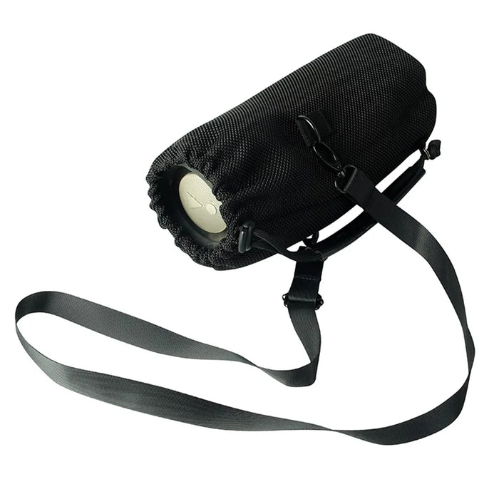 For JBL Charge5 / 4 Mesh Carrying Pouch Portable Bluetooth-compatible Speaker Protective Sleeve Crossbody Bag - 3