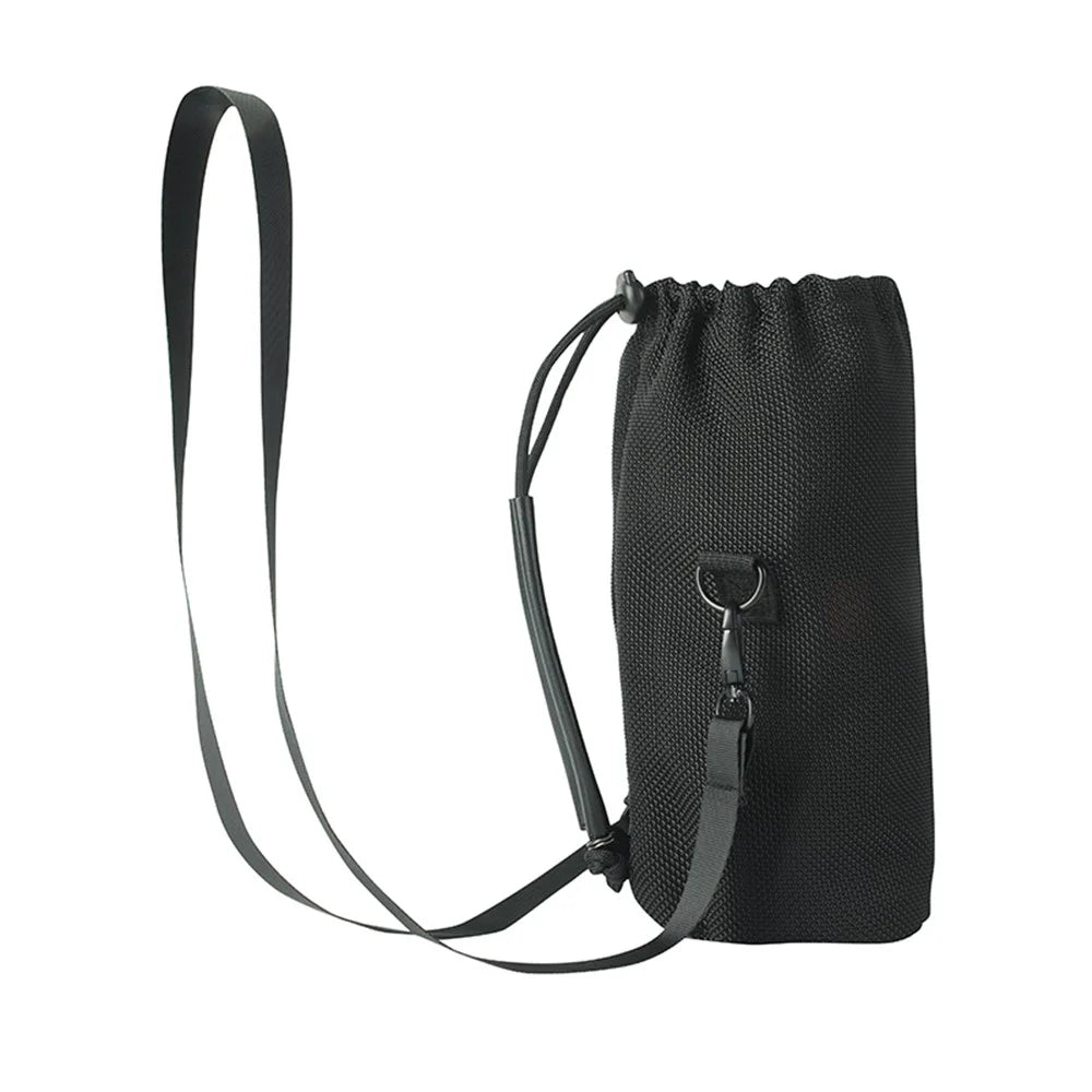 For JBL Pulse4 / 3 Drawstring Design Mesh Carrying Pouch Bluetooth-compatible Speaker Protective Sleeve Crossbody Bag - 1