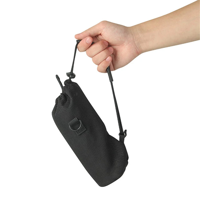 For JBL Pulse4 / 3 Drawstring Design Mesh Carrying Pouch Bluetooth-compatible Speaker Protective Sleeve Crossbody Bag - 7