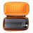 Hard EVA Shockproof Storage Box for JBL Pulse 5, Bluetooth-compatible Speaker Protective Cover Travel Carrying Bag - Black / Orange - 4