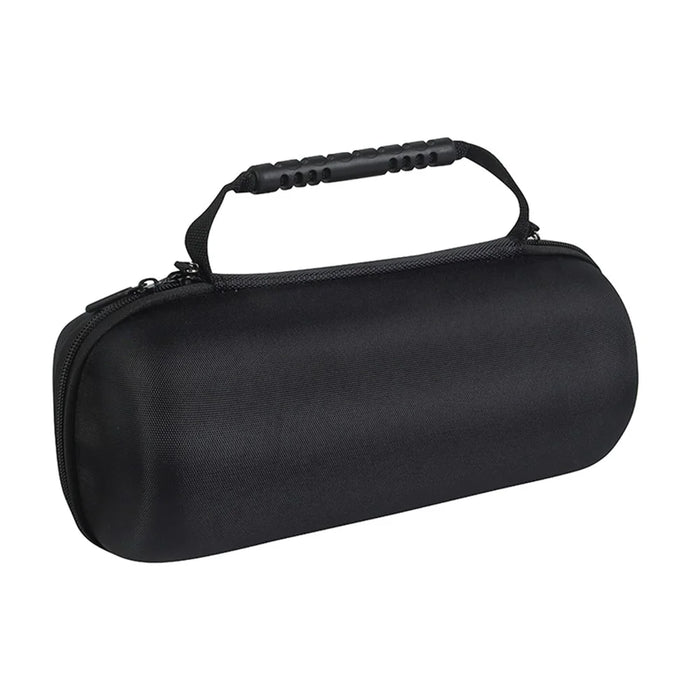 Portable Hard EVA Storage Case for JBL Pulse 5, Bluetooth-compatible Speaker Travel Carrying Bag with Shoulder Strap - Black  /  Grey - 7