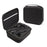 For DJI Osmo Action 3 / Action 4 / Action 5 Pro Portable Zipper Camera Protection Case EVA Hard Shell Handle Strap Camera Accessories Storage Bag - Black - 1