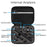 For DJI Osmo Action 3 / Action 4 / Action 5 Pro Portable Zipper Camera Protection Case EVA Hard Shell Handle Strap Camera Accessories Storage Bag - Black - 3
