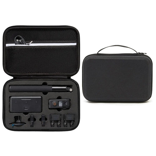 Storage Bag for DJI Osmo Action 3 / Action 4 / Action 5 Pro Portable Camera Accessories Protection Box Carrying Case - Black - 1