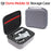 For DJI Osmo Mobile SE Shockproof Carrying Bag Portable Storage Case with Handle - Grey - 2