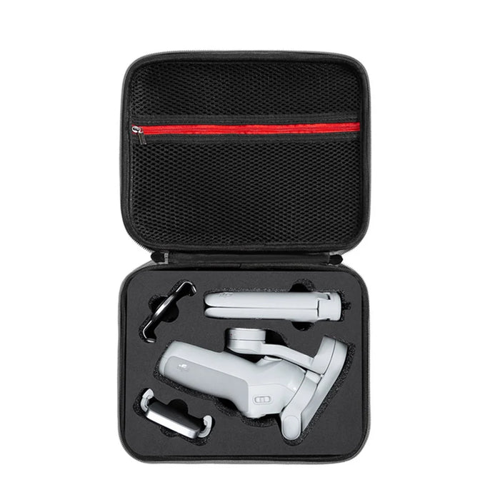 For DJI Osmo Mobile SE Shockproof Carrying Bag Portable Storage Case with Handle - Grey - 3