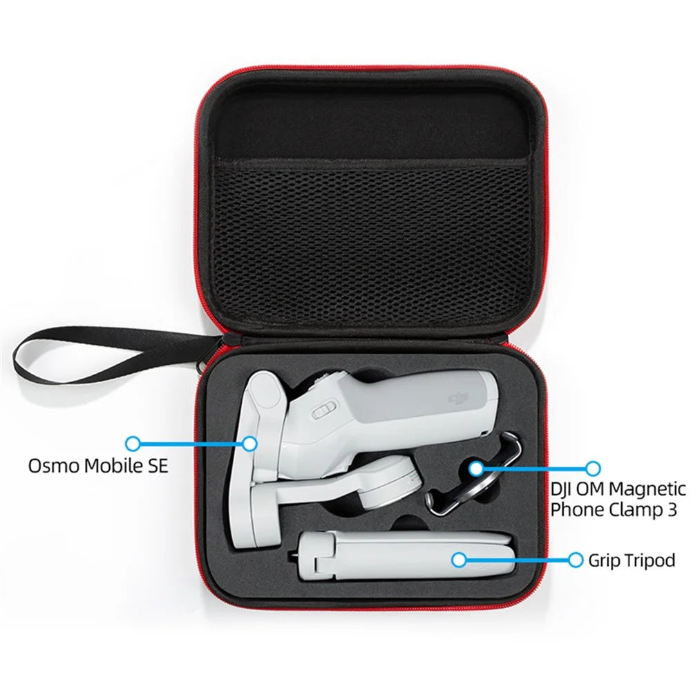 Anti-drop EVA Storage Bag for DJI Osmo Mobile SE Gimbal Shockproof Carrying Case - 5
