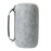 Felt Storage Bag for JBL Pulse 5 Bluetooth-compatible Speaker, Shockproof Zipper Carrying Case with Shoulder Strap and Carabiner - Grey - 1