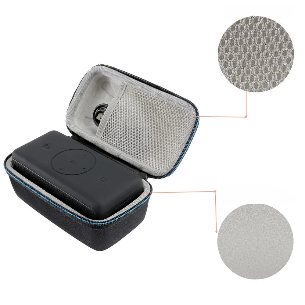 For BOGASING M5 Bluetooth-compatible Speaker Carrying Bag Hard EVA Storage Box Handbag Shockproof Case - 4