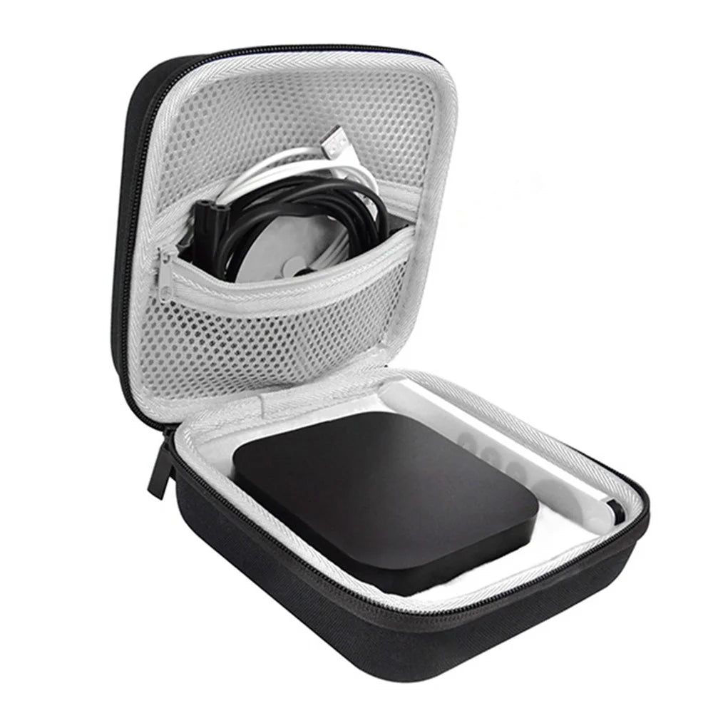 For Apple TV 7th Generation 4K 2022 Remote Controller Hard Case Organizer Carrying Storage Bag - 4