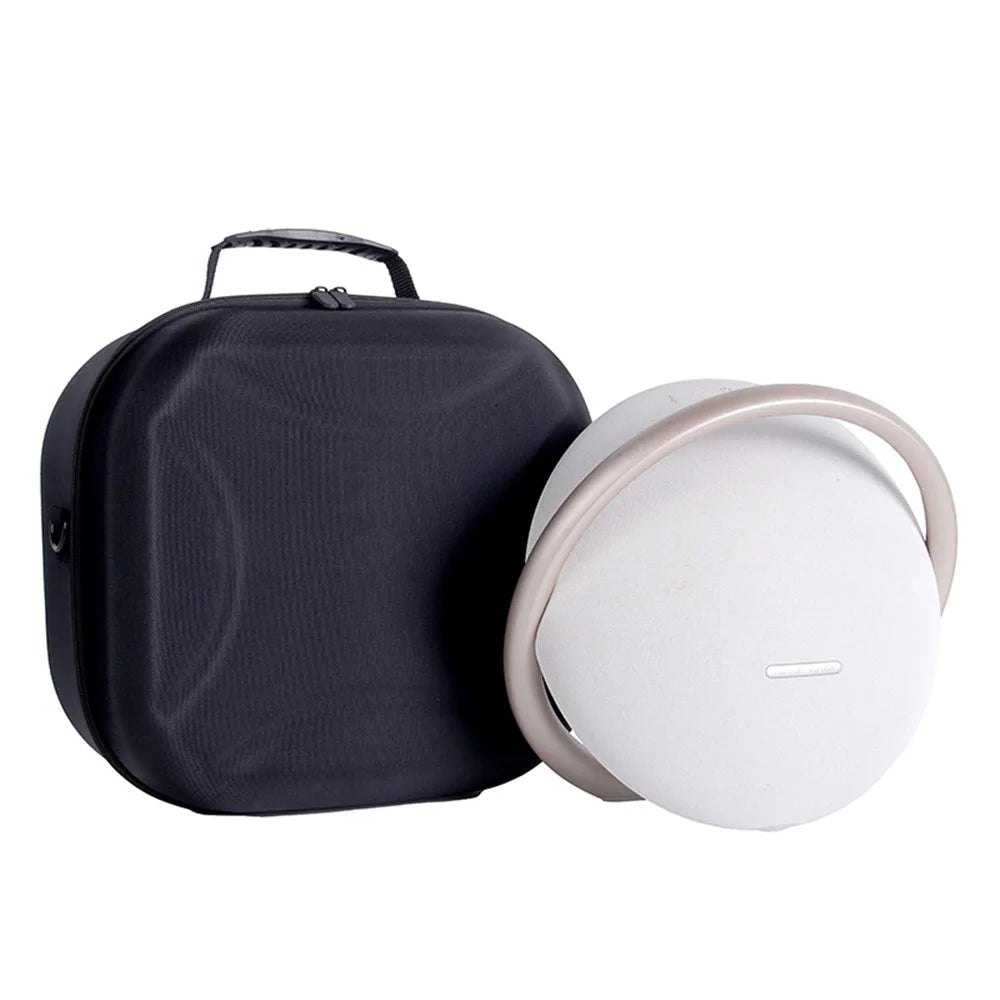 Speaker Handbag for Kardon Onyx Studio7 / 8 Loudspeaker EVA Protective Case with Shoulder Strap - Black - 7