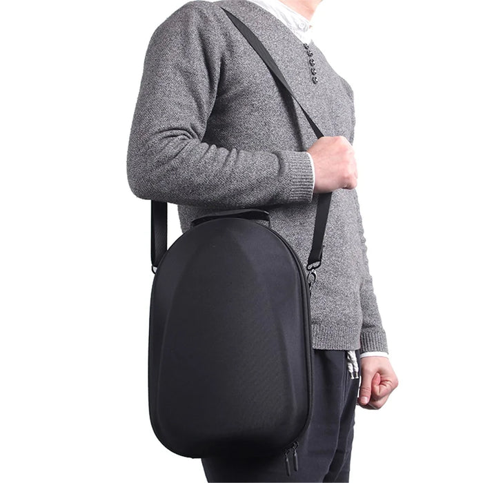 Shockproof Storage Bag for Meta Quest Pro VR Headset Carrying Case with Shoulder Strap - Black - 5