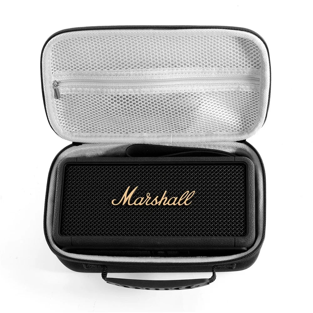 Storage Case Bag for Marshall Middleton Bluetooth-compatible Wireless Speaker, Shockproof EVA Hard Shell Handbag - 4