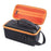 Storage Bag for Marshall Middleton Bluetooth-compatible Speaker Box Hard EVA Anti-Scratch Protective Case - Black / Orange - 3