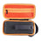 Storage Bag for Marshall Middleton Bluetooth-compatible Speaker Box Hard EVA Anti-Scratch Protective Case - Black / Orange - 5
