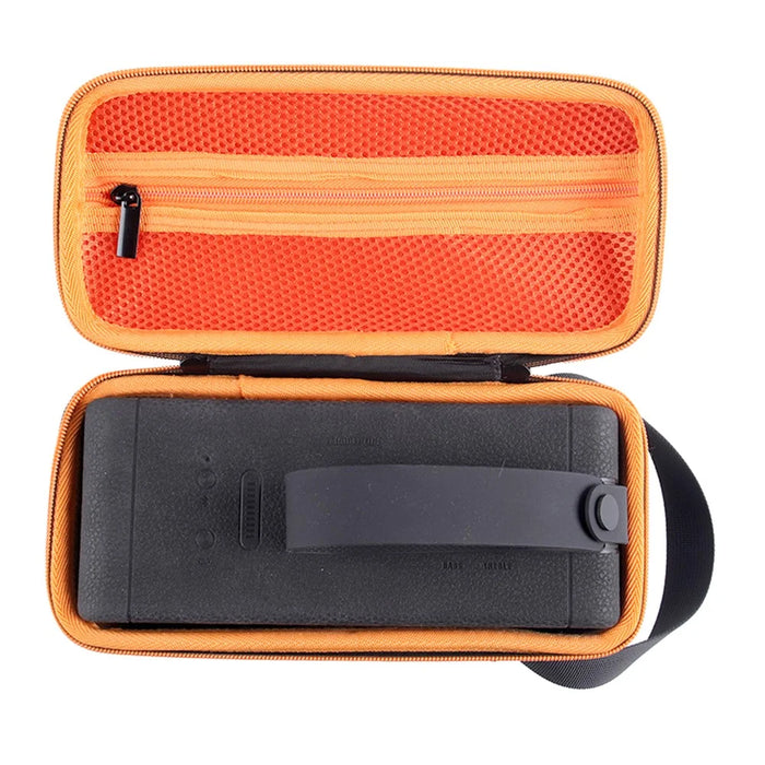 Storage Bag for Marshall Middleton Bluetooth-compatible Speaker Box Hard EVA Anti-Scratch Protective Case - Black / Orange - 5