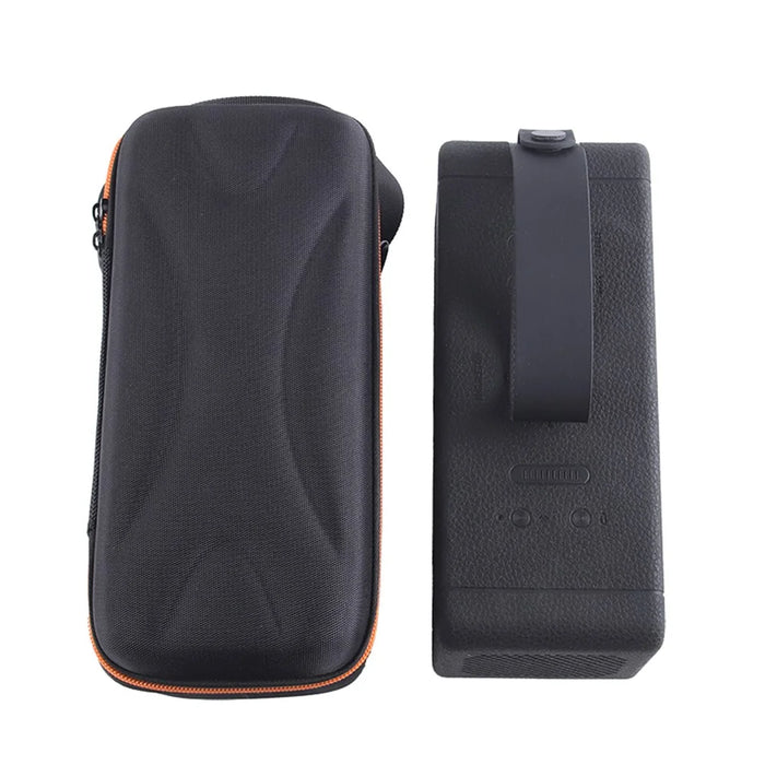 Storage Bag for Marshall Middleton Bluetooth-compatible Speaker Box Hard EVA Anti-Scratch Protective Case - Black / Orange - 6