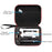 For Insta360 Flow Portable Storage Bag EVA Hardshell Gimbal Stabilizer Carrying Case - Black - 5