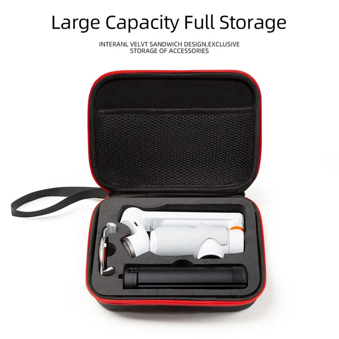 For Insta360 Flow Portable Storage Bag EVA Hardshell Gimbal Stabilizer Carrying Case - Black - 6