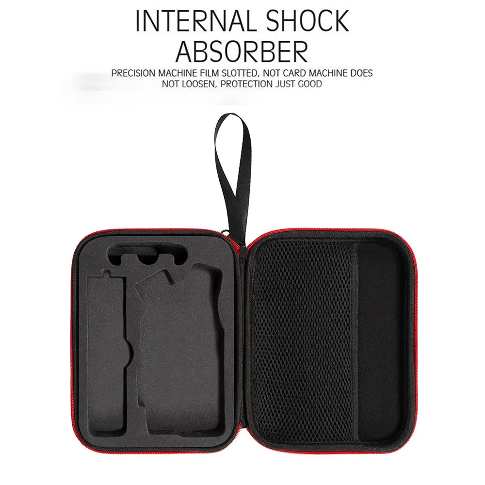 For Insta360 Flow Portable Storage Bag EVA Hardshell Gimbal Stabilizer Carrying Case - Black - 7