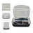For Braun MGK3020 / 3060 / 3080 Hair Clipper Razor Zipper Storage Bag Shockproof EVA Handbag - 2