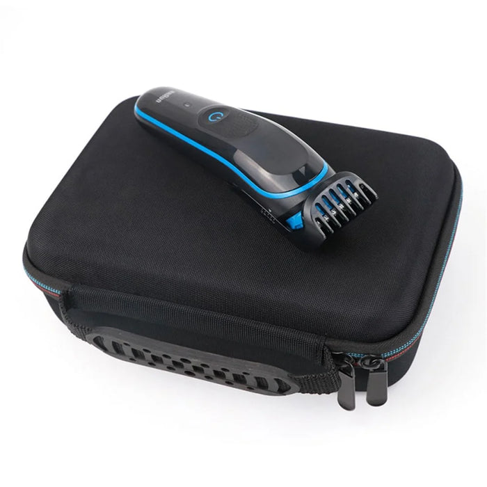 For Braun MGK3020 / 3060 / 3080 Hair Clipper Razor Zipper Storage Bag Shockproof EVA Handbag - 4