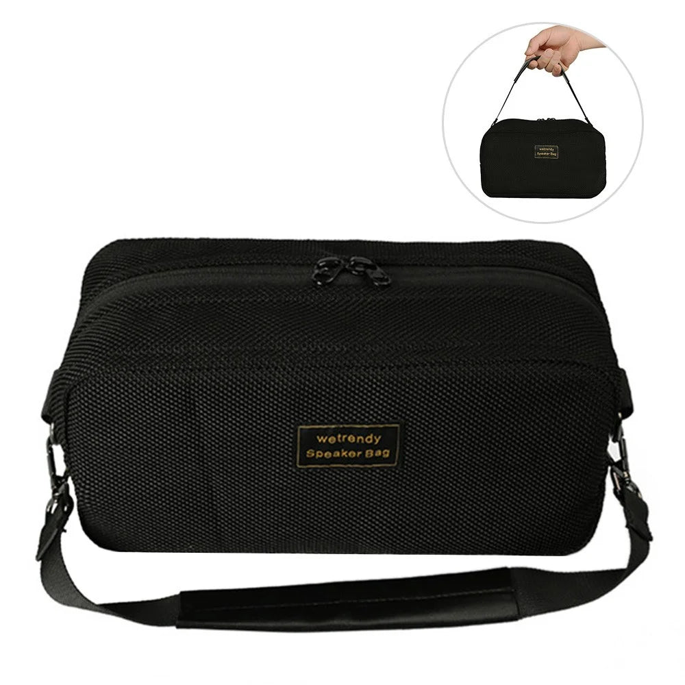 Mesh Cloth Storage Bag for Marshall Middleton Bluetooth-compatible Speaker Carrying Bag with Strap - 1