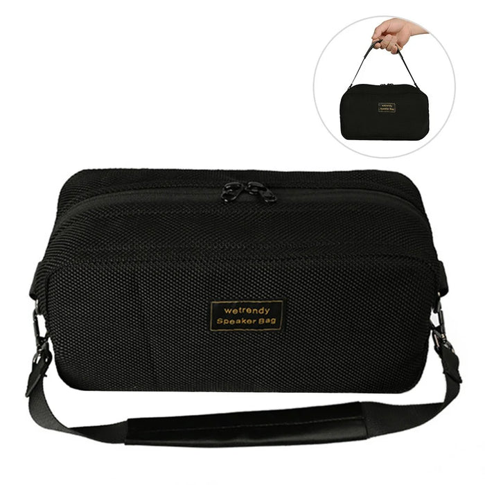 Mesh Cloth Storage Bag for Marshall Middleton Bluetooth-compatible Speaker Carrying Bag with Strap - 1