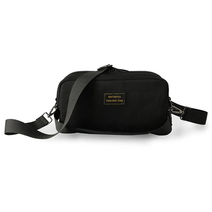 For Marshall Middleton Bluetooth-compatible Speaker Storage Bag Mesh Cloth Travel Carrying Bag with Shoulder Strap - 4