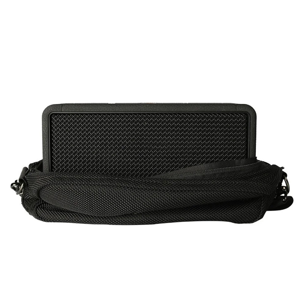 For Marshall Middleton Bluetooth-compatible Speaker Carrying Bag Mesh Cloth Pouch with Short Strap and Shoulder Strap - 5