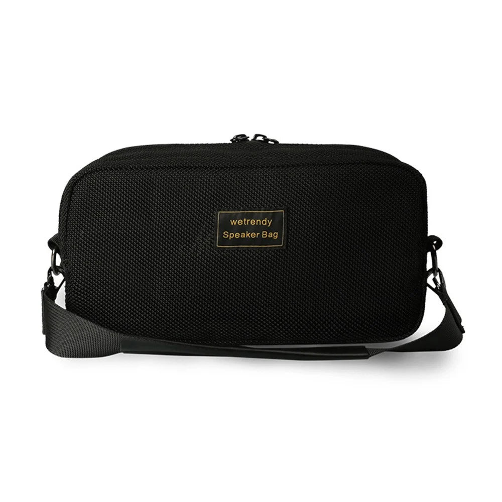For Marshall Middleton Bluetooth-compatible Speaker Carrying Bag Mesh Cloth Pouch with Short Strap and Shoulder Strap - 6