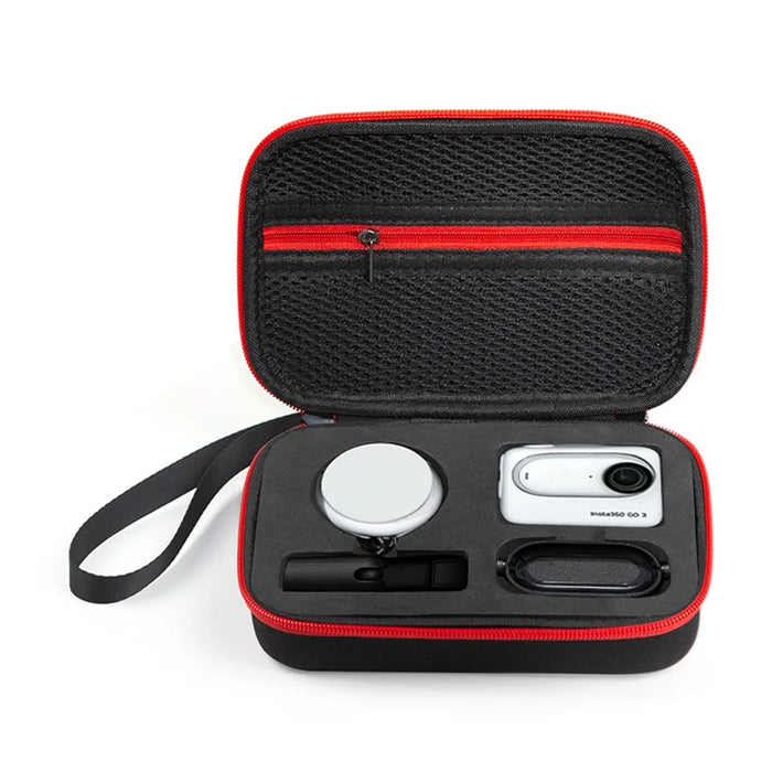 Carrying Case for Insta360 Go 3 / Go 3S Storage Bag Ant Cloth+EVA Mini Protective Case - Black - 2