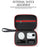 Carrying Case for Insta360 Go 3 / Go 3S Storage Bag Ant Cloth+EVA Mini Protective Case - Black - 6