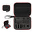 For DJI Action 5 Pro / 4 / 3 Portable Sports Camera Storage Bag Shockproof EVA Carrying Case - Black - 1
