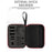 For DJI Action 5 Pro / 4 / 3 Portable Sports Camera Storage Bag Shockproof EVA Carrying Case - Black - 7