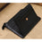 Creative Genuine Leather Zipper Men's Wallet Credit Card Holder Money Clip - Black - 4