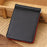 Business Genuine Leather Men's Wallet Multi-card ID Credit Card Holder Dollar Clip - Black - 7