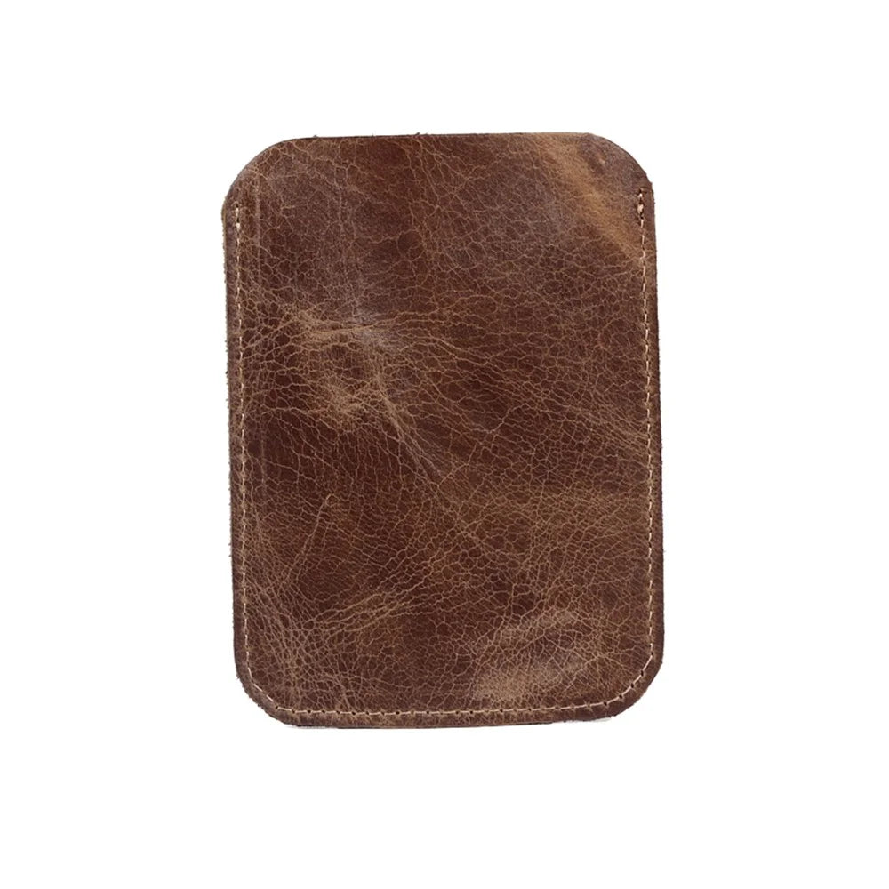 Portable Genuine Leather Card Holder - 2