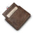 Men's Wallet Leather Multiple Card Slots Coin Purse Bag Card Holder Bag - Dark Brown - 1