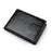 Multifunction Men's Wallet Leather Coin Purse Bag Card Holder Bag - Black - 1