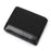 Leisure Men Bi-fold Wallet Card Coin Holder Slim Genuine Leather Short Purse - Style A/Black - 2