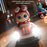 4DRC Y7 Remote Control Bumper Car with Light and Music Pop-Up Doll Children Battle Toy, 1 Battery - Blue - 3