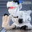 R25 Intelligent Programming Remote Control Dinosaur Electric Dinosaur Toy, Remote Control + Gesture Sensing Remote Control - Blue - 6