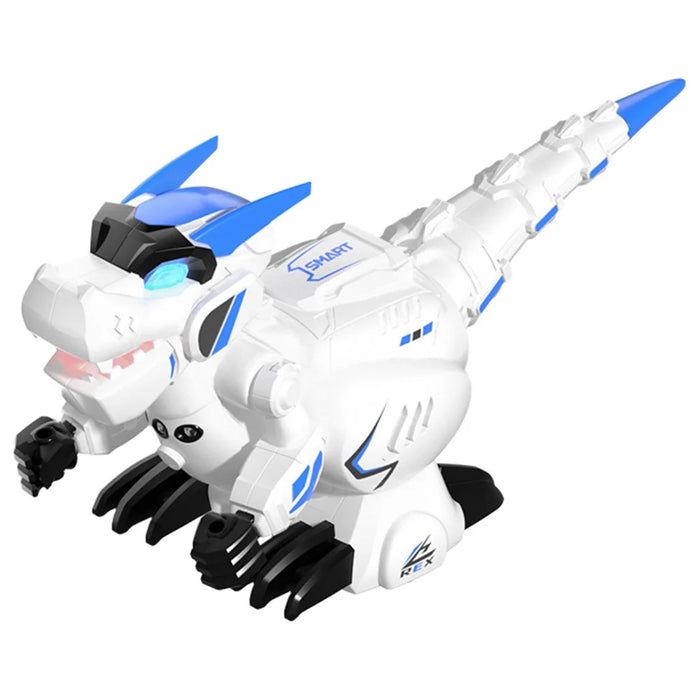 R25 Intelligent Programming Remote Control Dinosaur Gesture Sensing Electric Dinosaur Toy, 1 Remote Controller - Blue - 1