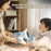 R28 Intelligent Voice Control Robot Puppy Kids Remote Control Electronic Pet Toy, 1 Battery - White+Blue - 7