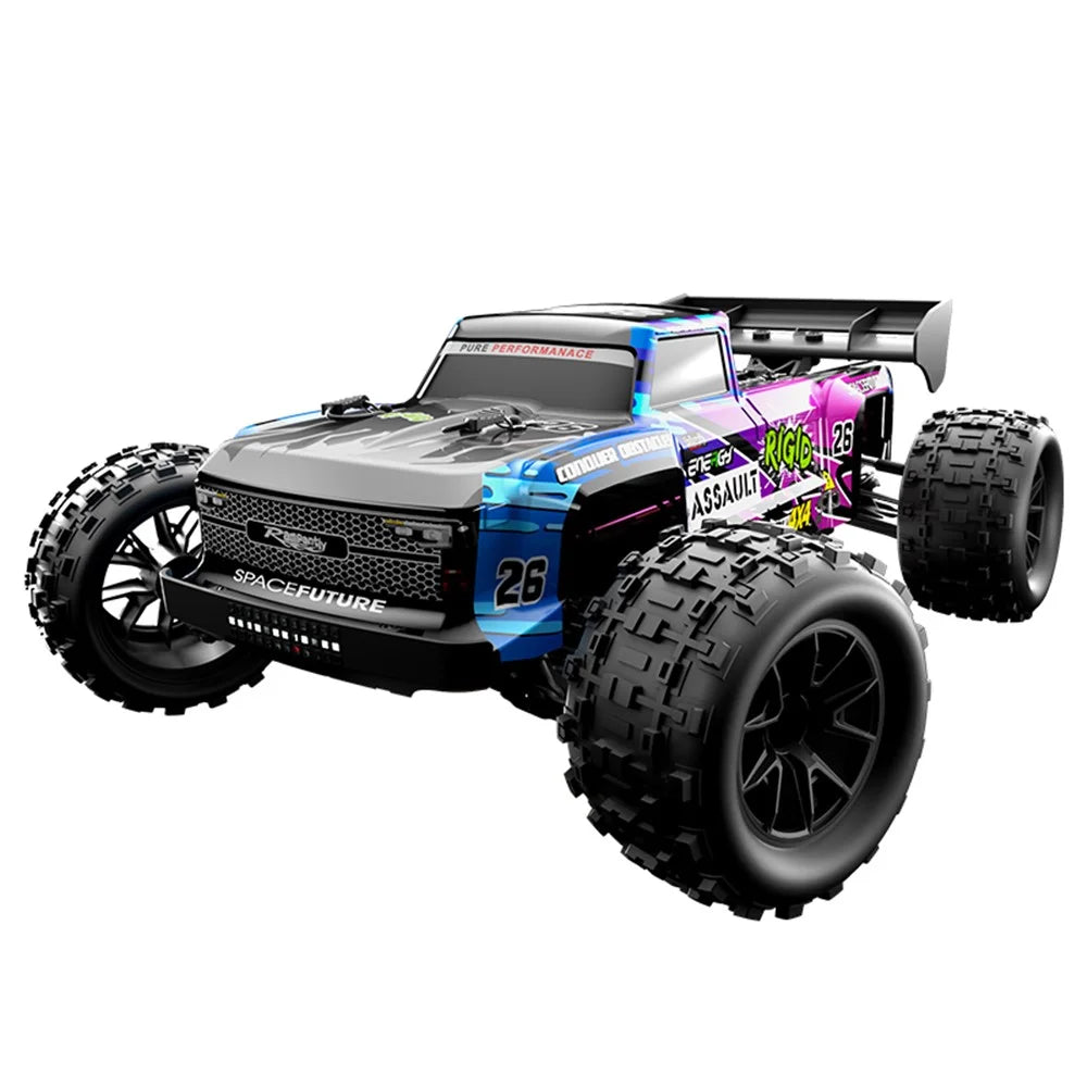 C8803 High-Speed Brushless 4WD Remote Control Car Alloy Simulation Off-Road Vehicle Toy, 1 Battery - 1